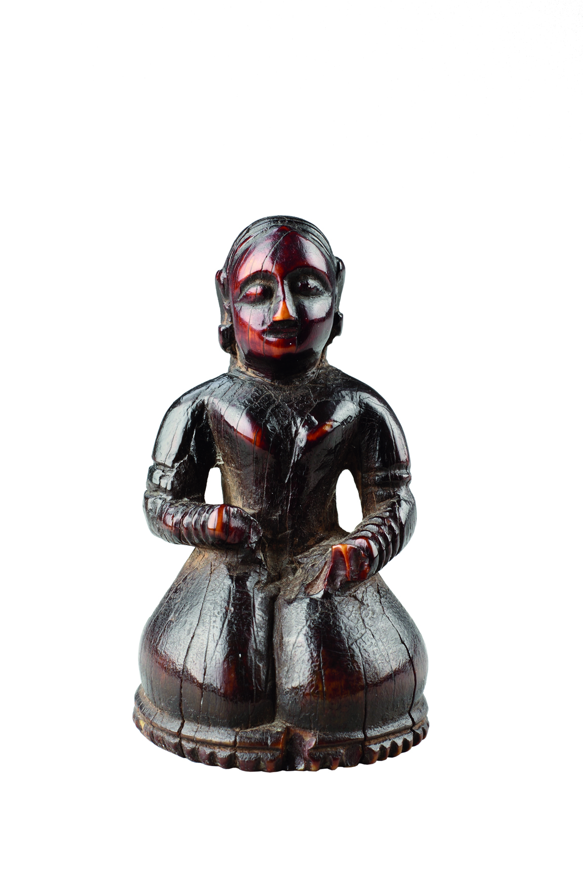 Ivory Indian Rajasthan Chess Piece a Pawn Depicting a Woman